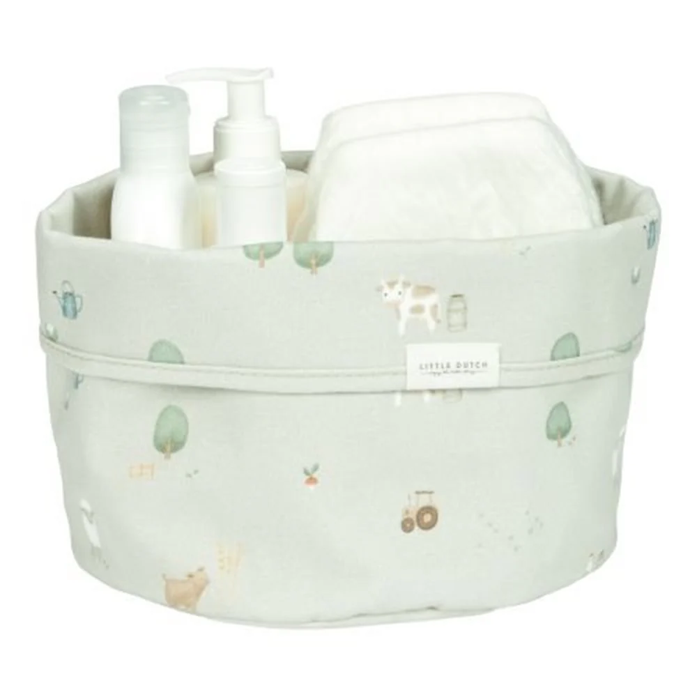 Little Dutch - Panier de marchandises rond Little Farm – Image 2