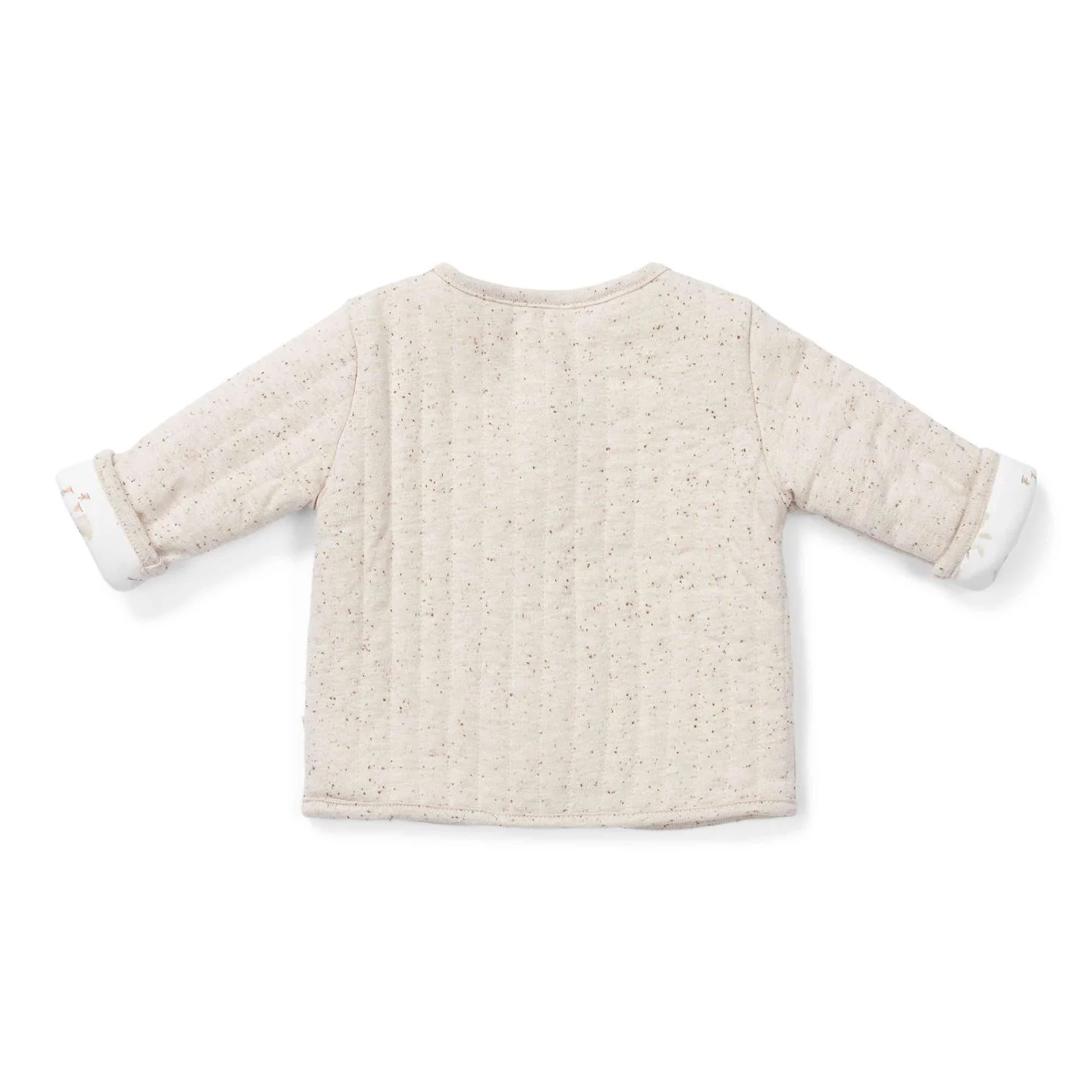 Little Dutch - Baby Bunny Jacket Reversible Sand – Image 2