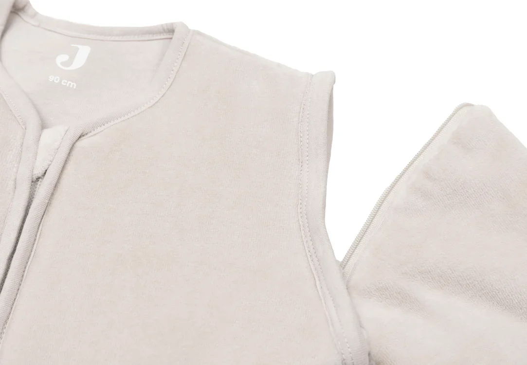 Jollein - Sac de couchage pour bébé avec manche amovible - Velours – Image 4