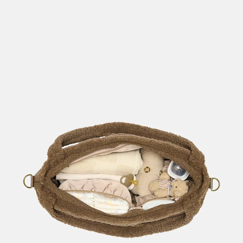 Studio Noos - Sac de maman -Teddy Hearts - Marron (Copie) – Image 6