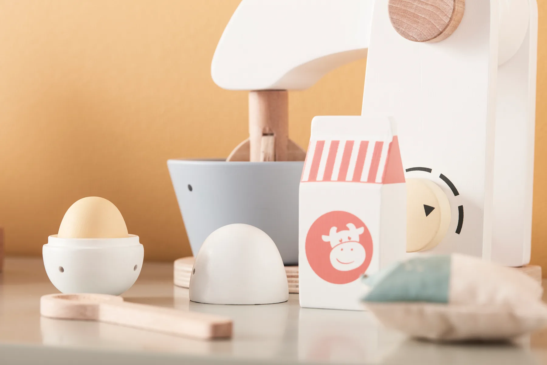 Kids Concept - Set de mixage en bois pour les petits boulangers - Accessoire de cuisine – Image 4