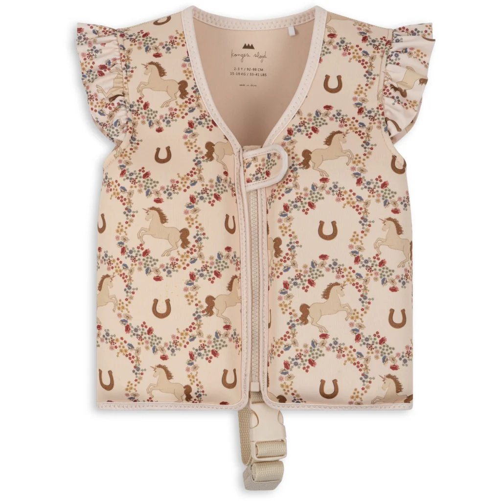Konges Slojd - Veste de bain en néoprène avec volants – Image 4