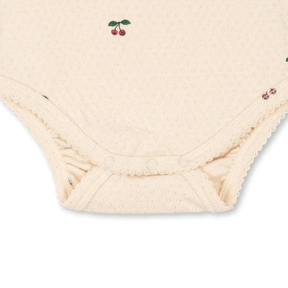 Konges Slojd - Barboteuse - Sui Frill Cherry – Image 4