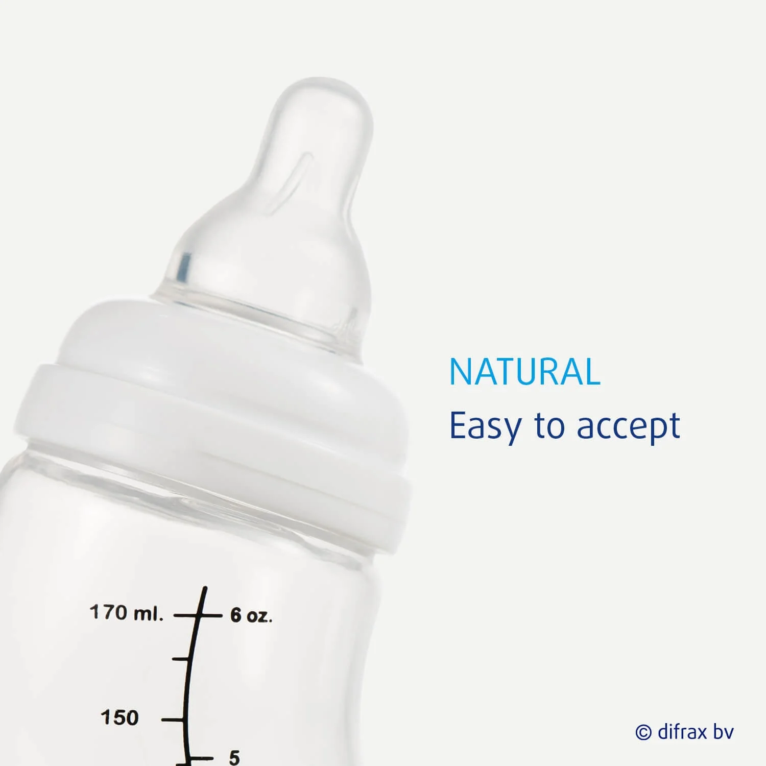 Difrax - Biberon S en verre anti-colique Naturel 250 ml – Image 8