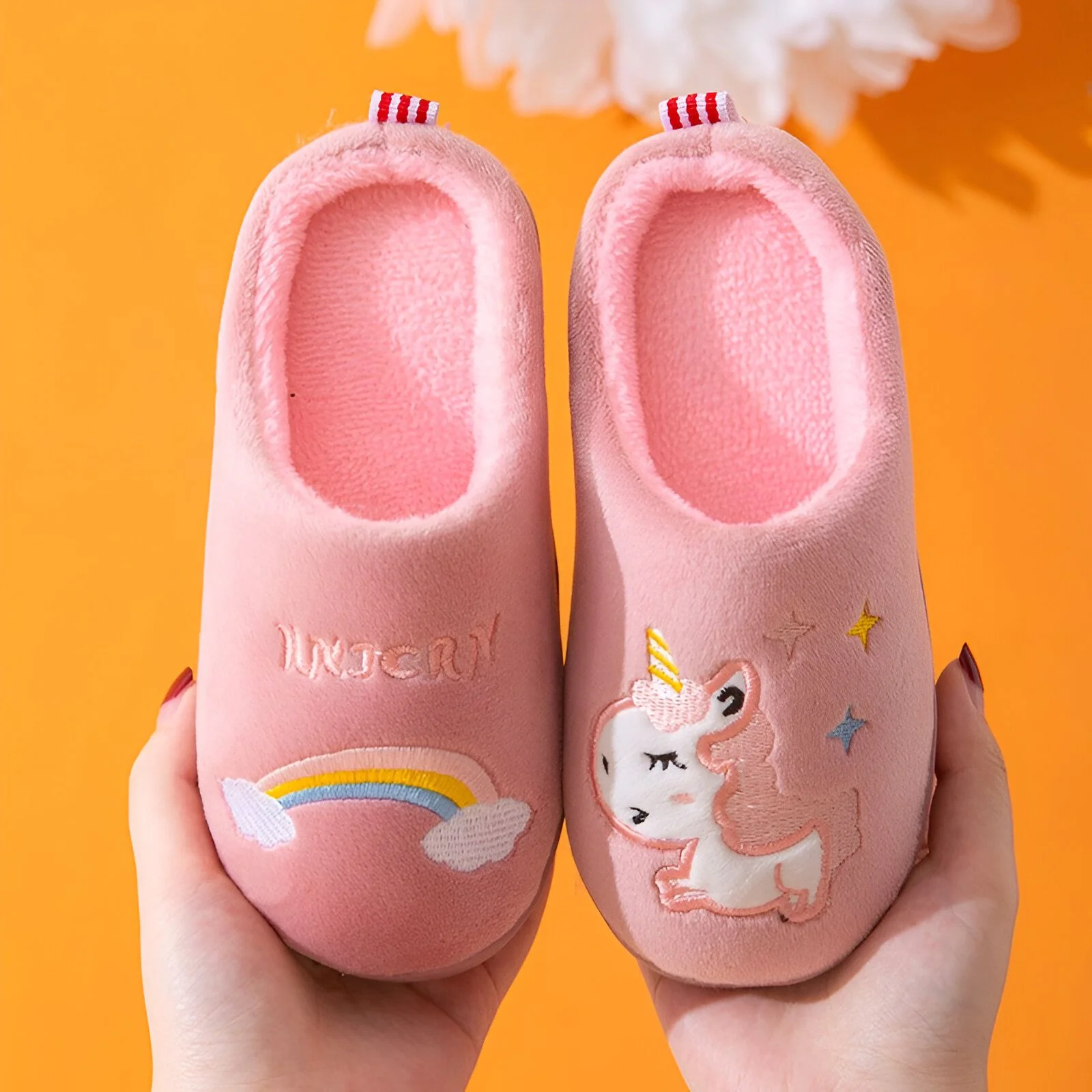 Chausson Licorne Fille Rouge