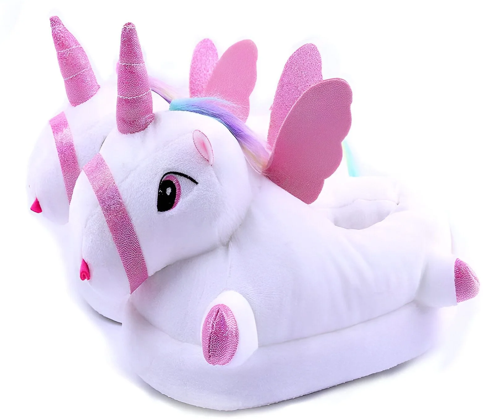 Chausson Licorne Unicorne Blanc