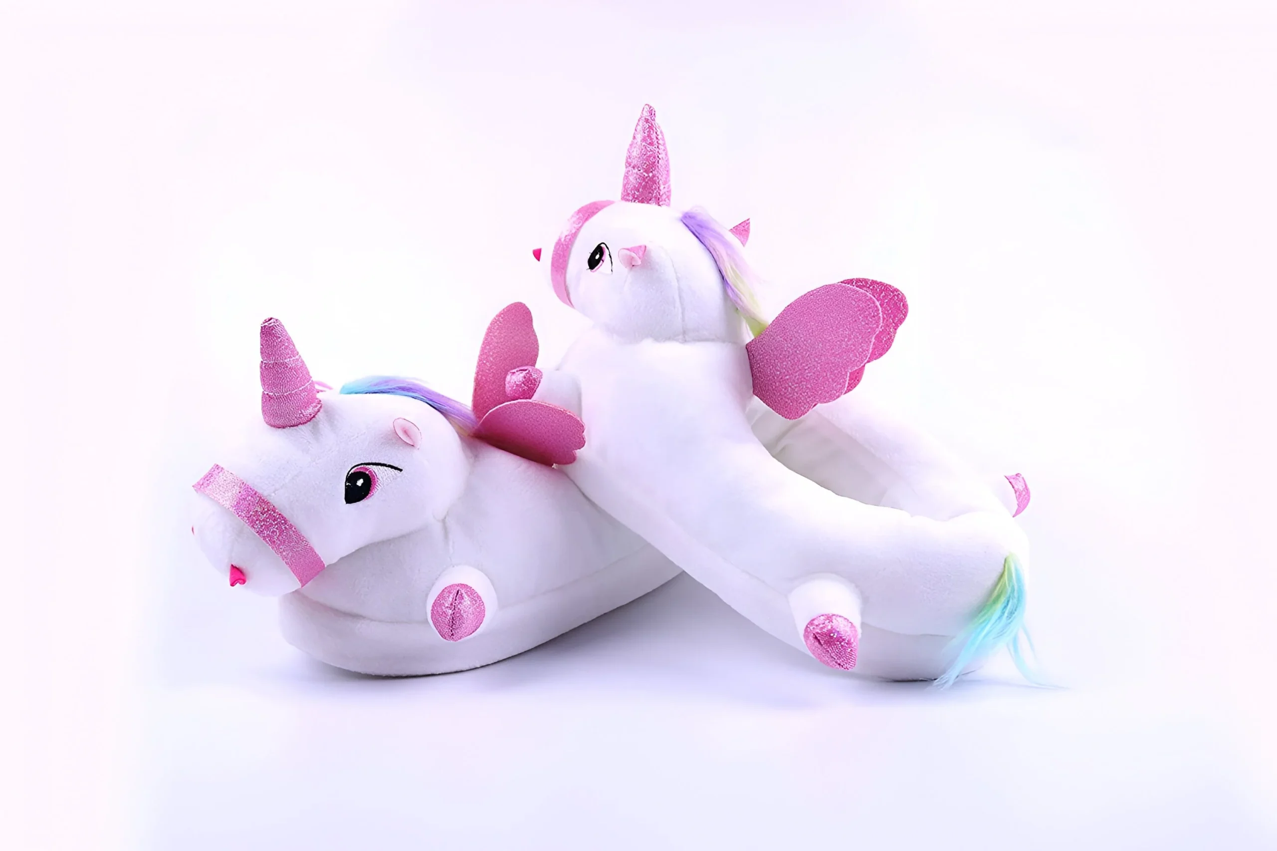 Chausson Licorne Unicorne Blanc – Image 2