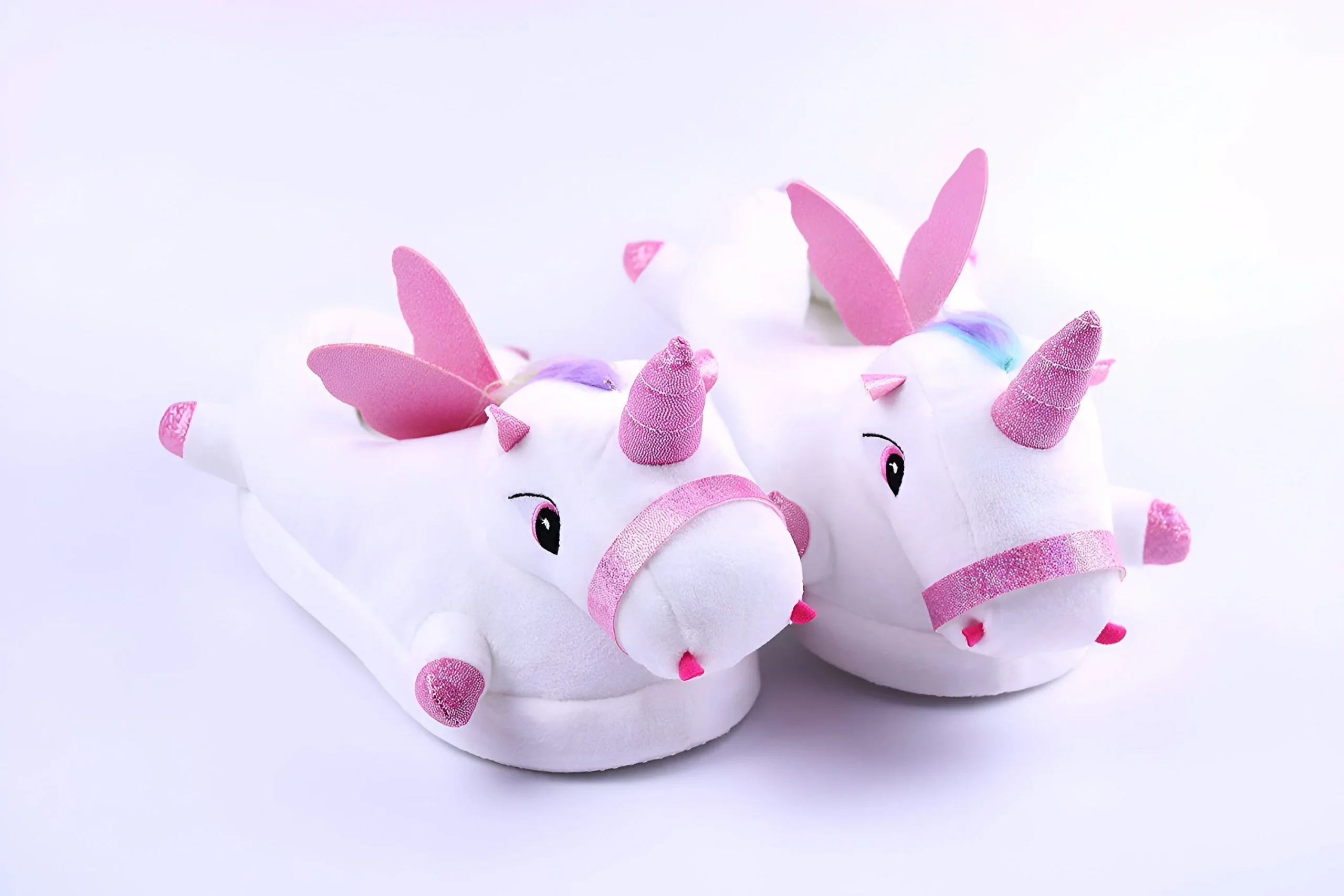 Chausson Licorne Unicorne Blanc – Image 3