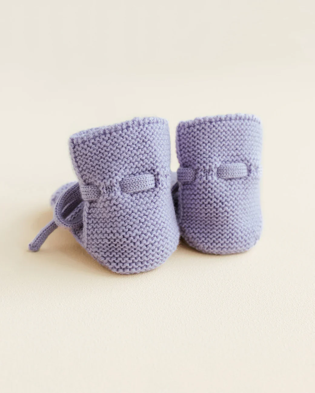 Chaussons de laine de mérinos - Lilas – Image 4