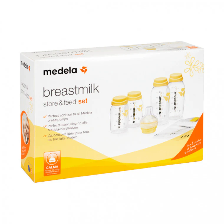 Medela - Lait maternel - Set de conservation et d'alimentation